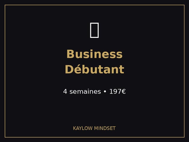 Business Débutant