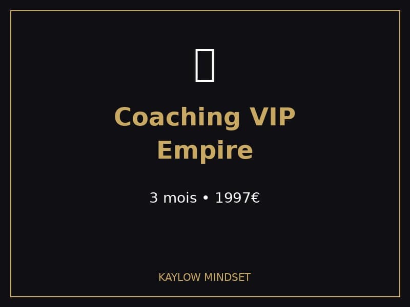 Coaching VIP Empire